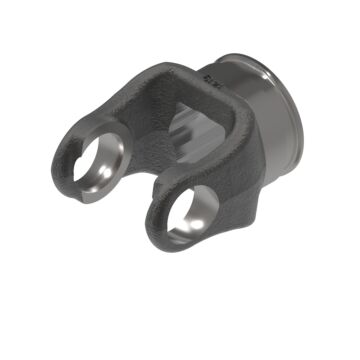 Weasler 6 Series Tube Weld Yoke with 1" x 1-1/8" Rectangular Bore