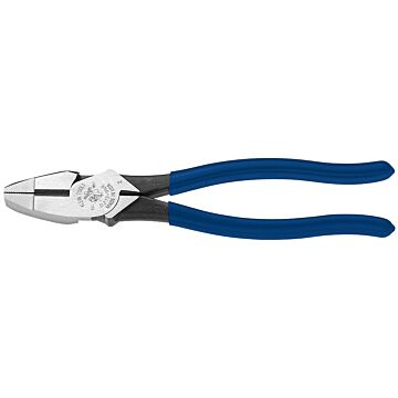 Klein Tools Lineman's Pliers, New England Nose, 9-Inch