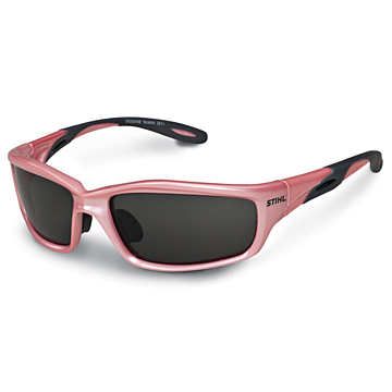 STIHL Pink Frame Safety Glasses (Smoke Lens)