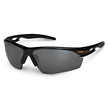 STIHL Black Safety Glasses (Blue Mirror Lens)