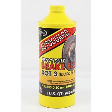 Warren Oil Autoguard DOT3 Brake Fluid 32oz