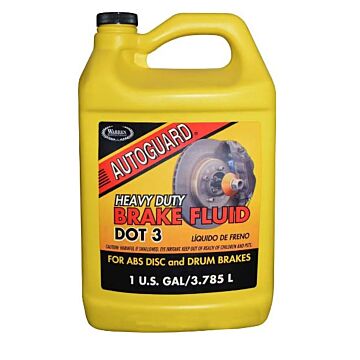 Warren Oil Autoguard DOT3 Brake Fluid 1 Gal