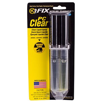 PC Epoxy Protective Coating Liquid Epoxy Adhesive (Clear) 1 oz
