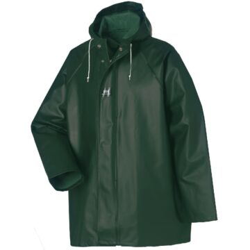Hooded Highliner Rain Jacket (Green)