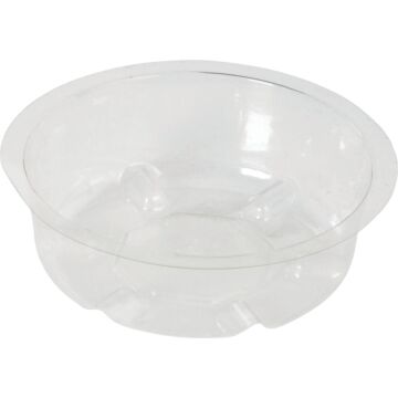 Best Garden Vinyl Flower Pot Saucer (Clear) 4 in.