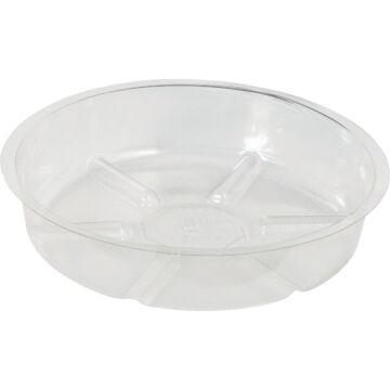 Best Garden Vinyl Flower Pot Saucer (Clear) 6 in.