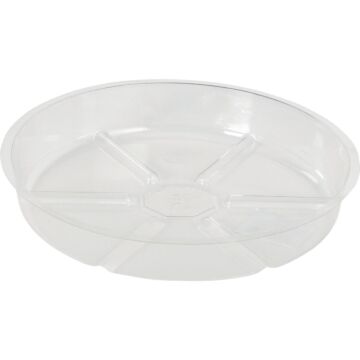 Best Garden Vinyl Flower Pot Saucer (Clear) 8 in.