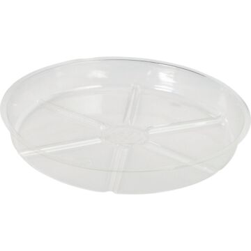 Best Garden Vinyl Flower Pot Saucer (Clear) 10 in.