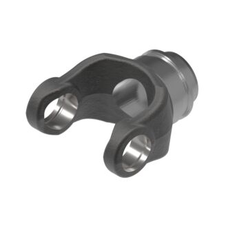 Weasler 55 Series Tube Weld Yoe (Bore Through), Fits 2-1/2" (.120 Wall) OD Tubing