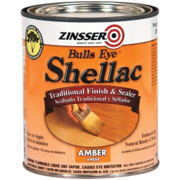 Zinsser Bulls Eye Shellac (Amber) 1 qt