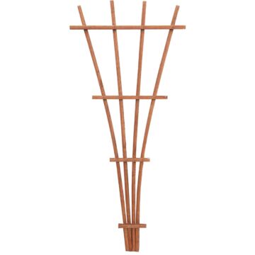 Panacea Wood Fan Trellis - 48 in.
