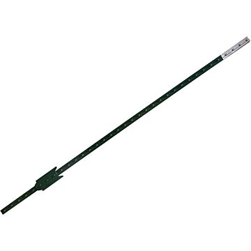 CMC 30052759 T-Post, 10 ft H, Steel, Green/Silver