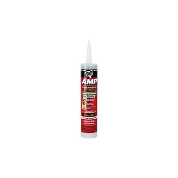 DAP AMP Advanced Modified Polymer Waterproof Kitchen, Bath and Plumbing Sealant (Crystal Clear) 9 oz