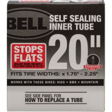 Bell Sports Self-Sealing Bicycle Tube - 20 in.