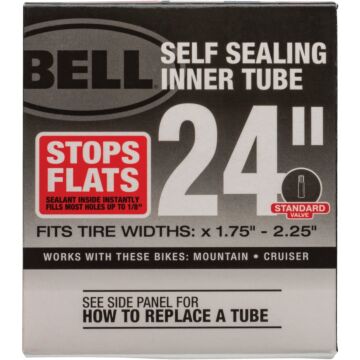 Bell Sports Self-Sealing Bicycle Tube - 24 in.