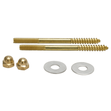 FLUIDMASTER Bowl-to-Floor Screws, 3 1/2"
