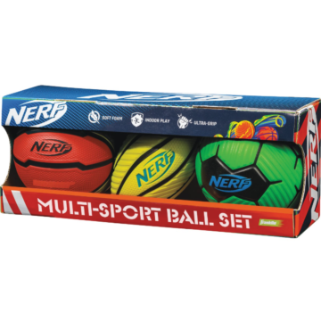 Franklin Nerf Mini Foam Ball Set (3pk)