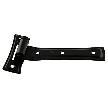 National Hardware N214-015 T-Hinge, Steel, Black, 55 lb