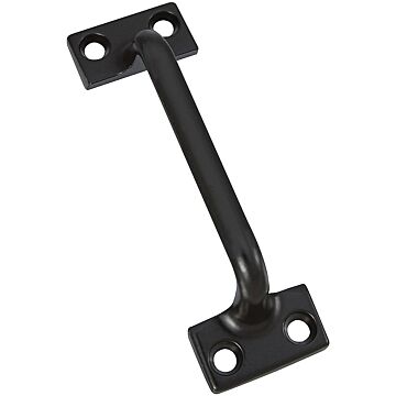 National Hardware N331-256 Sash Lift, 4 in L Handle, Zinc, Oil-Rubbed Bronze