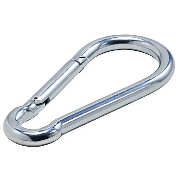 National Hardware 3112BC Series N350-511 Spring Snap, 146 lb Working Load, Steel, Zinc