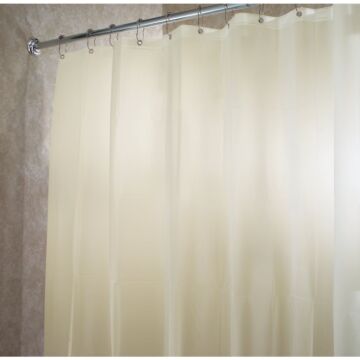 iDesign 72 In. x 72 In. Sand EVA Shower Curtain Liner