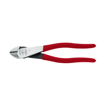 Klein Tools Diagonal Cutting Pliers, Angled Head, Short Jaw, 8-Inch