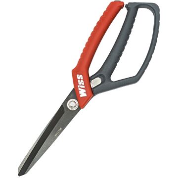 Crescent Wiss W11TM Scissors, 11 in OAL, 4 in L Cut, Steel Blade, Ring Handle