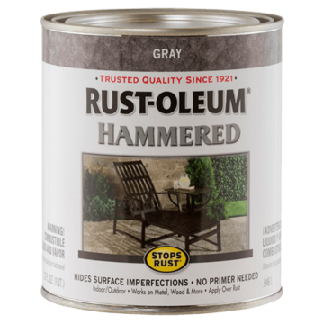 Rust-Oleum Stops Rust® - Hammered Brush-On Paint - Quart