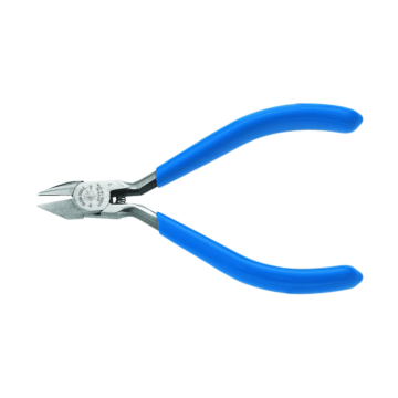 Klein Tools Diagonal Cutting Pliers, Pointed Nose, Extra-Narrow Jaw, 4-Inch