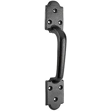 National Hardware N100-055 Arched Gate Pull, 8-1/2 in H, 1-5/8 in W, Steel, Powder-Coated
