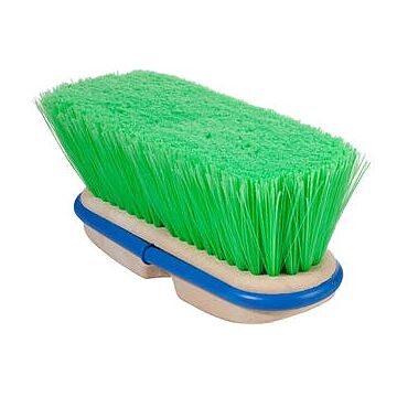 Magnolia Brush Green Flagged Plastic 8" Vehicle Wash Brush