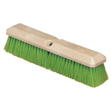 Magnolia Brush Green Flagged Plastic 14" Vehicle Wash Brush
