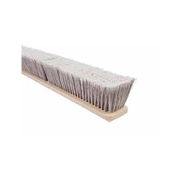 Magnolia Brush 18" Truck Washing-Flag. Plas Staple Set In Foam Plastic Block With Two Threaded Handle Holes.