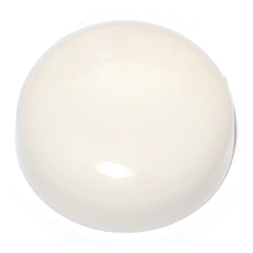 Hex Head Cover, 1/4 Cream