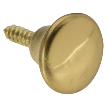 1/2 in Brass Knob