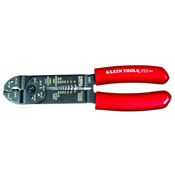 Klein Tools Multi Tool, 6-in-1 Multi-Purpose Stripper, Crimper, Wire Cutter