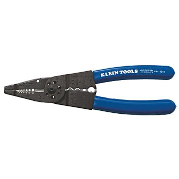 Klein Tools Long Nose Multi Tool Wire Stripper, Wire Cutters, Crimping Tool