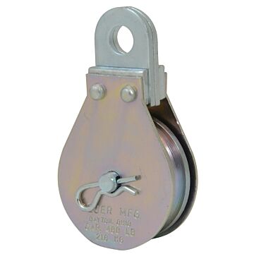 PULLEY STEEL 2" FIXED EYE{DB20G}
