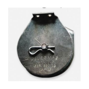 DEUER 2-1/2 in 1/4 in 550 lb Pulley