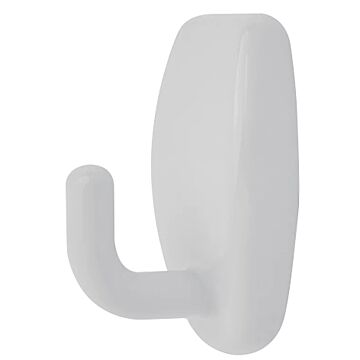 National Hardware HOOK SNAP WHITE