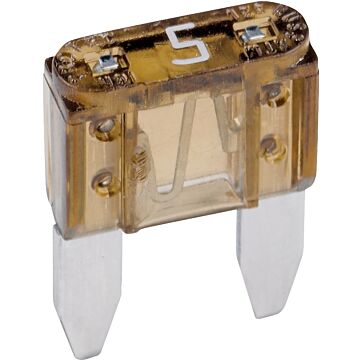 Bussmann BP/ATM-5-RP Automotive Fuse, Blade Fuse, 32 V, 5 A, 1 kA Interrupt