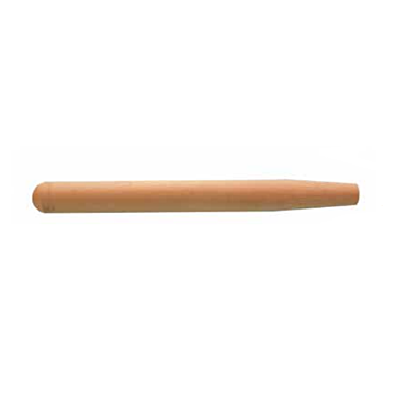 Magnolia Brush 120 in Long 1-1/8 in Plain Wood Handle with Tapered Tip