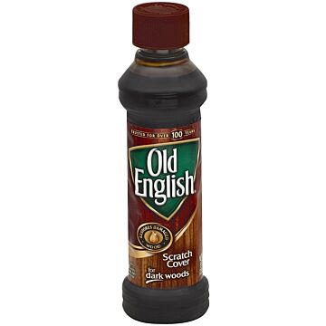 Old English Scratch Cover Wood Polish for Dark Wood - 8 oz