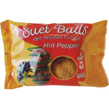 Wildlife Sciences Hot Pepper Suet Ball (4pk)