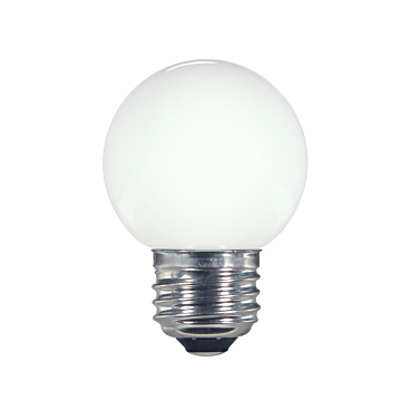 1.4 Watt LED; G16 1/2; White; 2700K; Medium base; 120 Volt; Carded