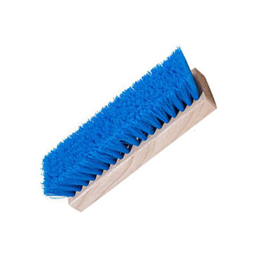 Magnolia Brush Blue Plastic 10" Deck Scrub Brush