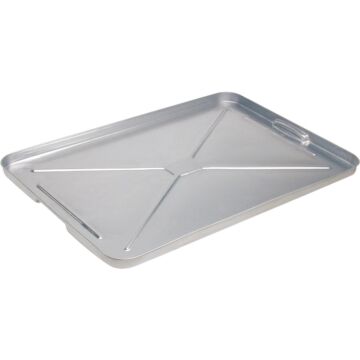  Plews Lubrimatic 16" x 25" Galvanized Metal Auto Drip Pan