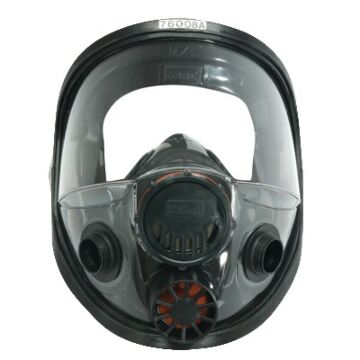 Honeywell 760008A M/S Silicone BlackFull Mask Respirator