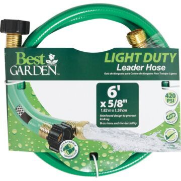 5/8" Leader Hose with Male & Female Couplings