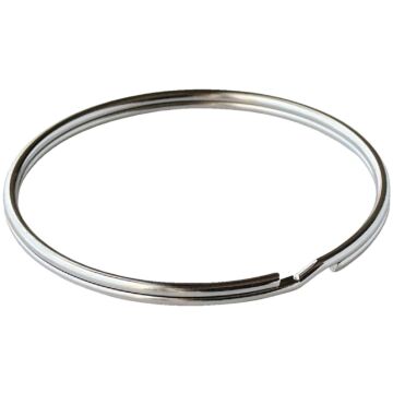 Lucky Line Tempered Steel Nickel-Plated 5/8 in Key Ring